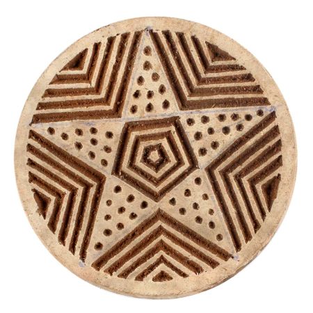 Set of 1 Piece New Wooden Printing Block